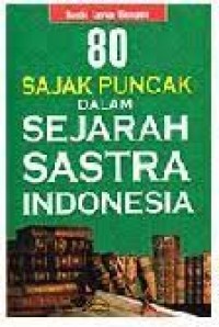 Image of 80 Sajak Puncak Dalam Sejarah Sastra Indonesia