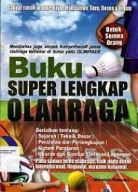 Image of Buku Super Lengkap Olahraga