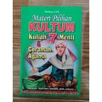 Image of Materi Pilihan Kultum (Kuluah 7 Menit) dan Ceramah Agama