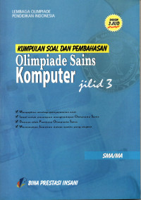 Image of Olimpiade Sains Komputer Jilid 3