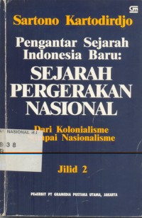 Image of Pengantar Sejarah Indonesia Baru : Sejarah Pergerakan Nasional