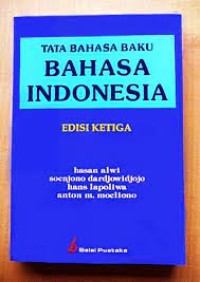 Image of Tata Bahasa Baku Bahasa Indonesia