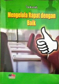 Image of Mengelola Rapat dengan Baik