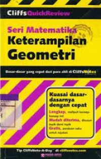 Image of Cliffs Quick Review : Seri Matematika Keterampilan Geometri